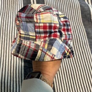 Plaid Janie and Jack Bucket Hat 2T-3T
